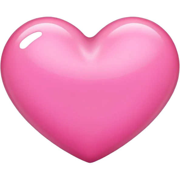 Pink heart  emoji