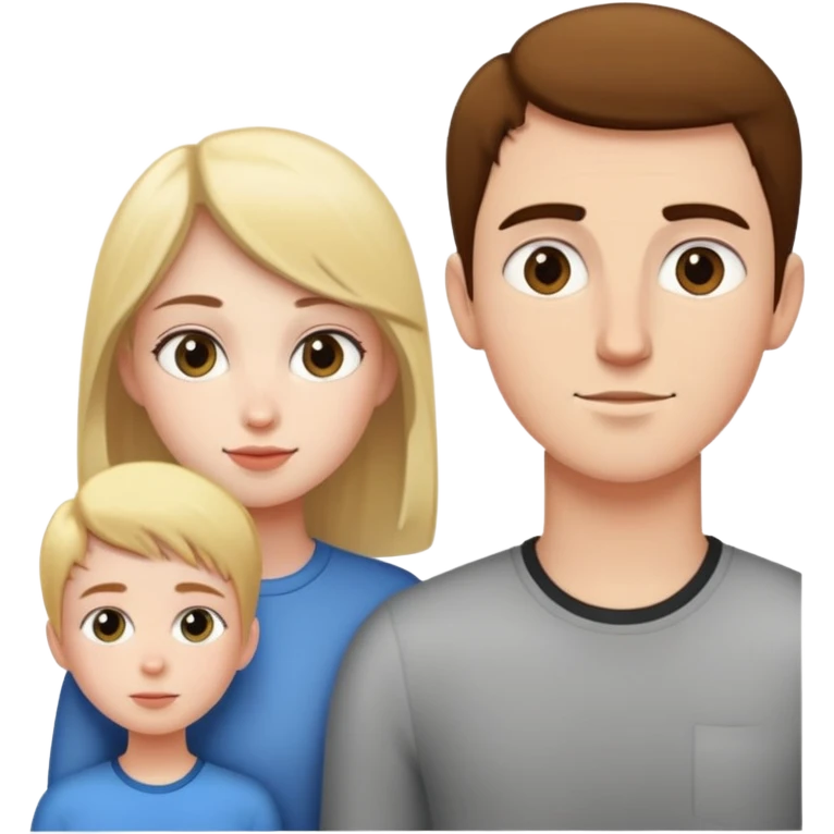 It’s tall girl next to short guy emoji