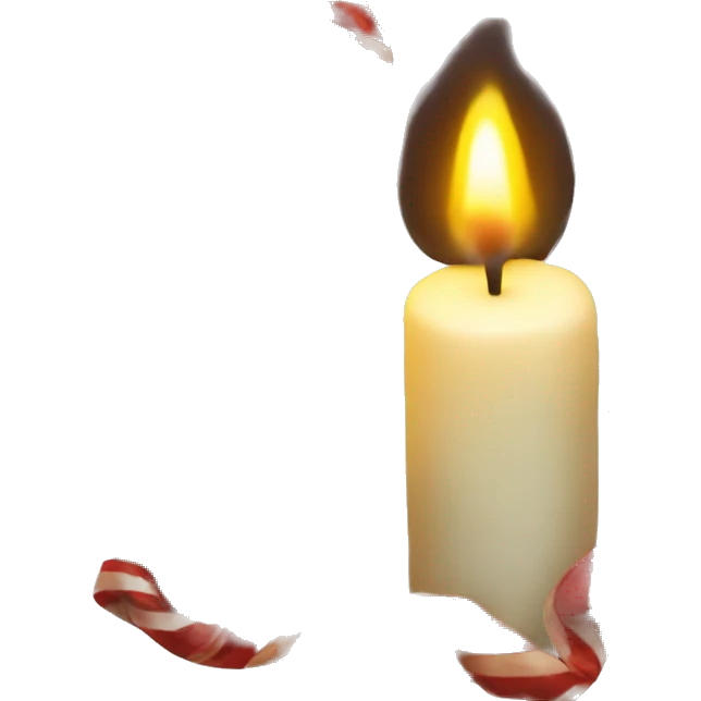 christmas candle emoji