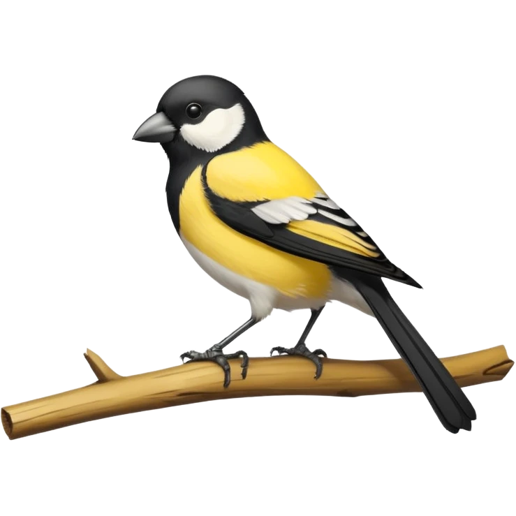 Parus major emoji