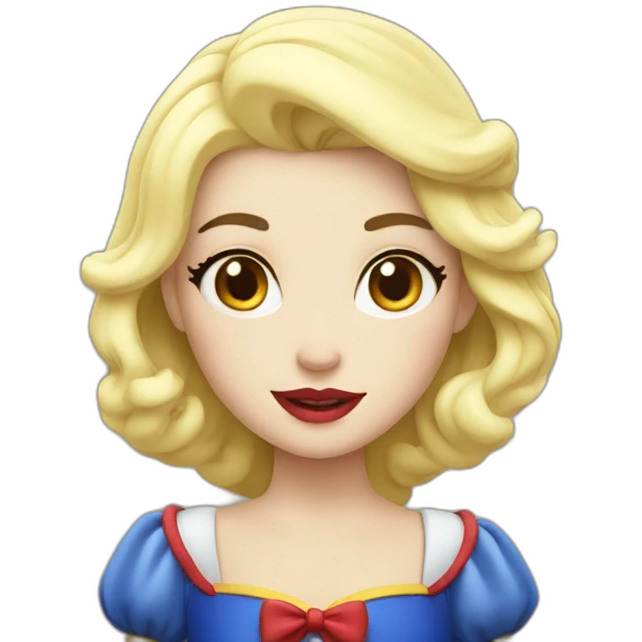 Snow white emoji