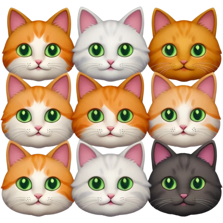 Cats Family emoji