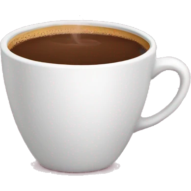 cup pink of coffee emoji