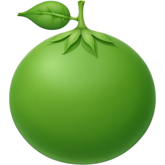 a pea emoji