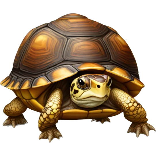 Ornate Box turtle emoji