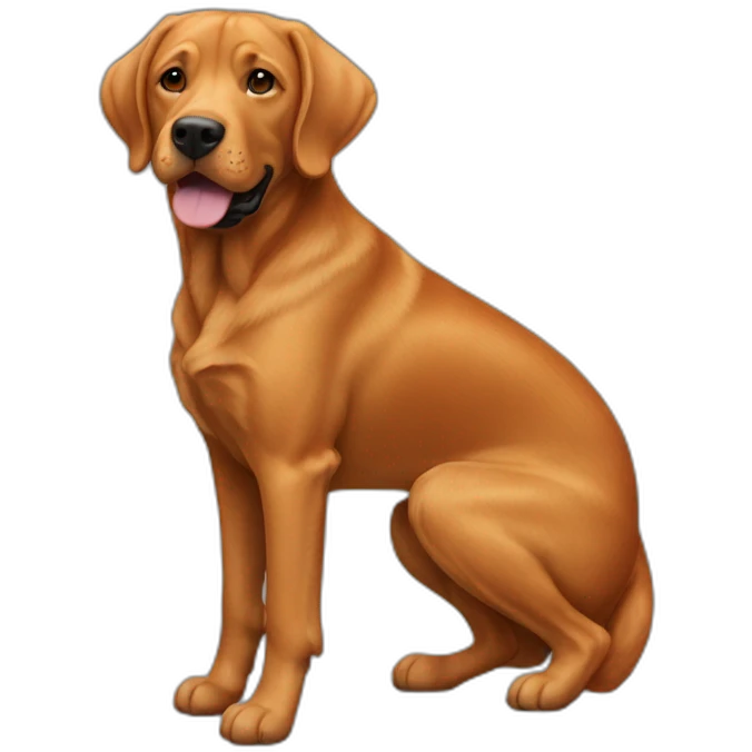 ginger-with-a-black-lab emoji