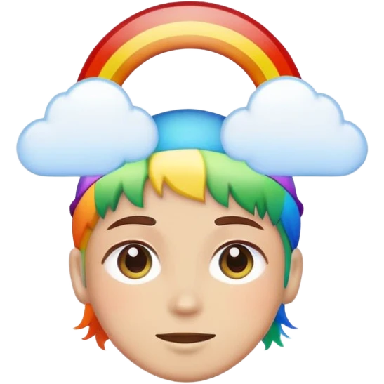 Corazon arcoíris  emoji