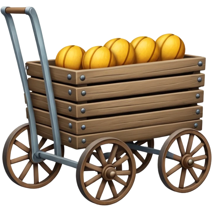 moving cart emoji