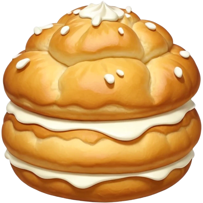 cream puff emoji