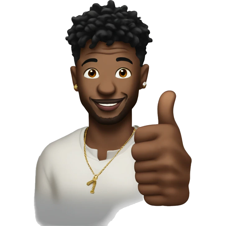 21 savage doing a thumbs up emoji