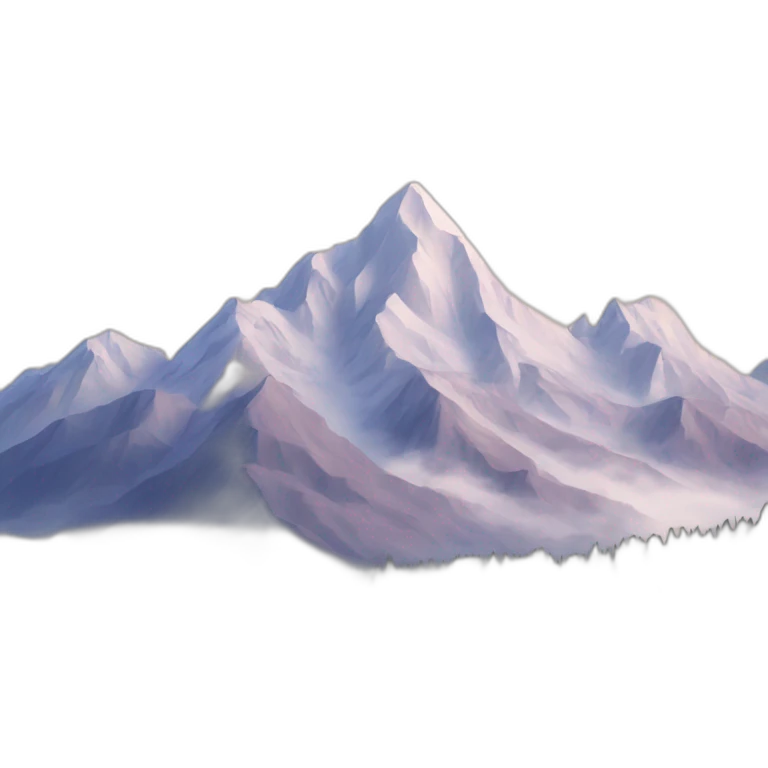 paysage montagne emoji