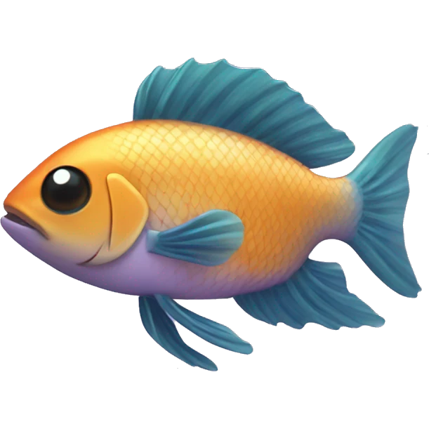 Lillac fish emoji