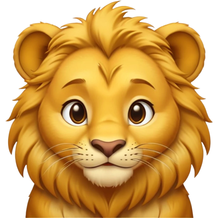 Simba from Disney emoji