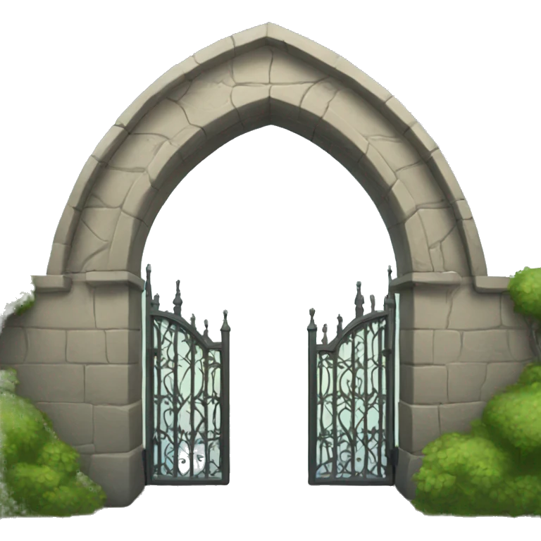 Gothic arch gate emoji