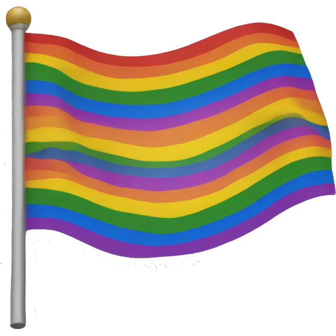 gay flag emoji