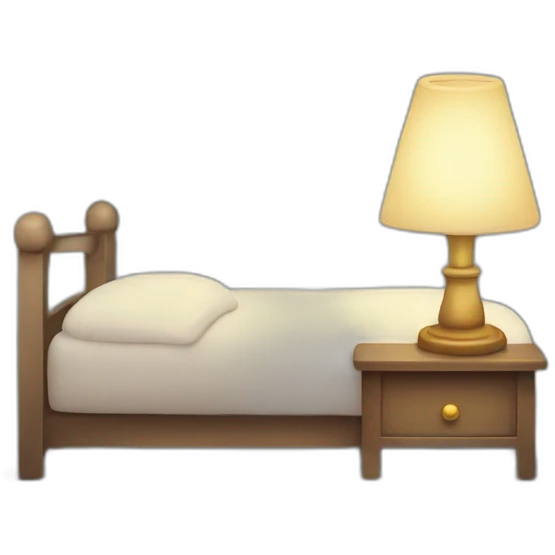 bedtime lamp emoji