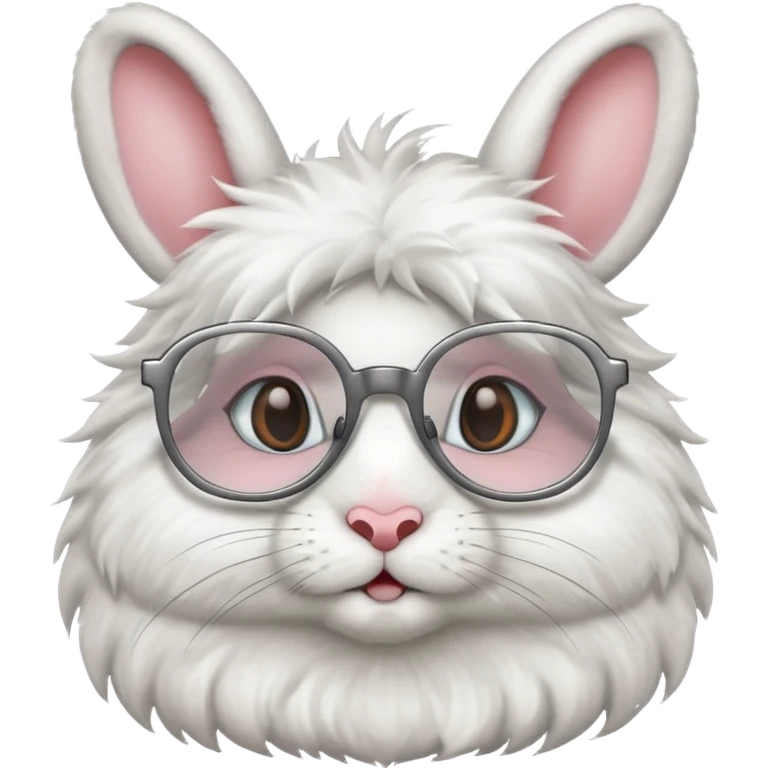 rabbit with glasses emoji