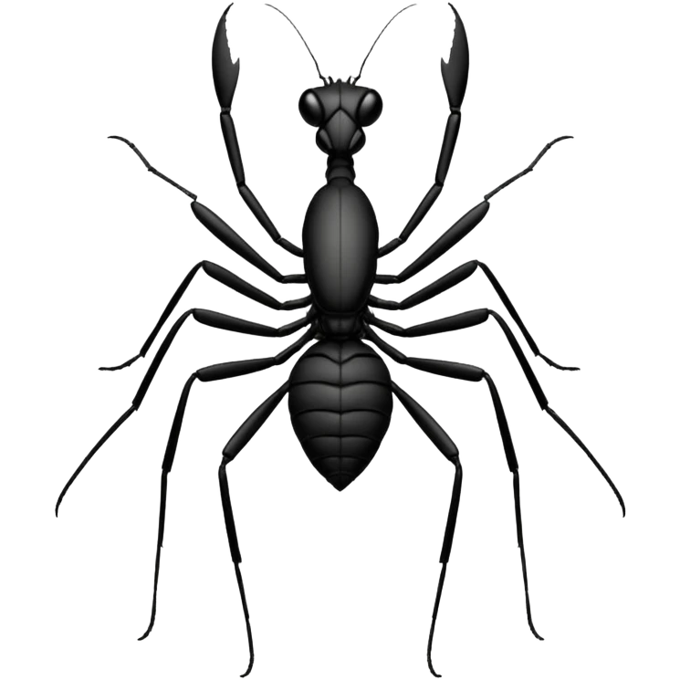 black mantis emoji