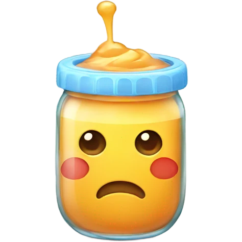 baby food with ice in it emoji