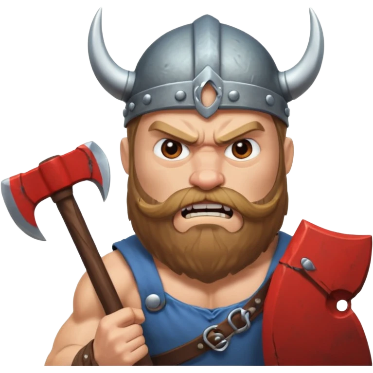 Angry Viking emoji