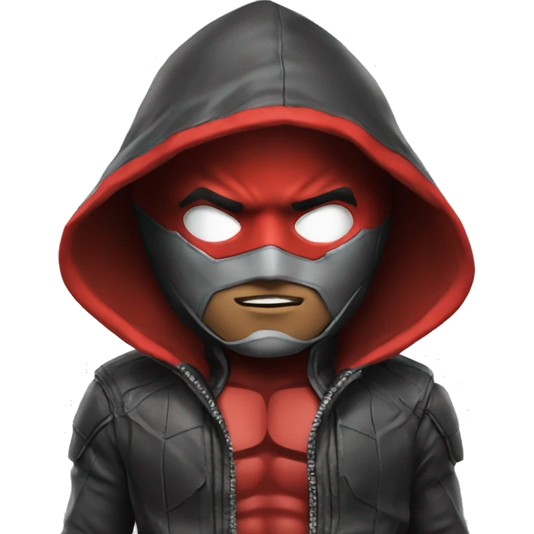 Red Hood from dc comics emoji