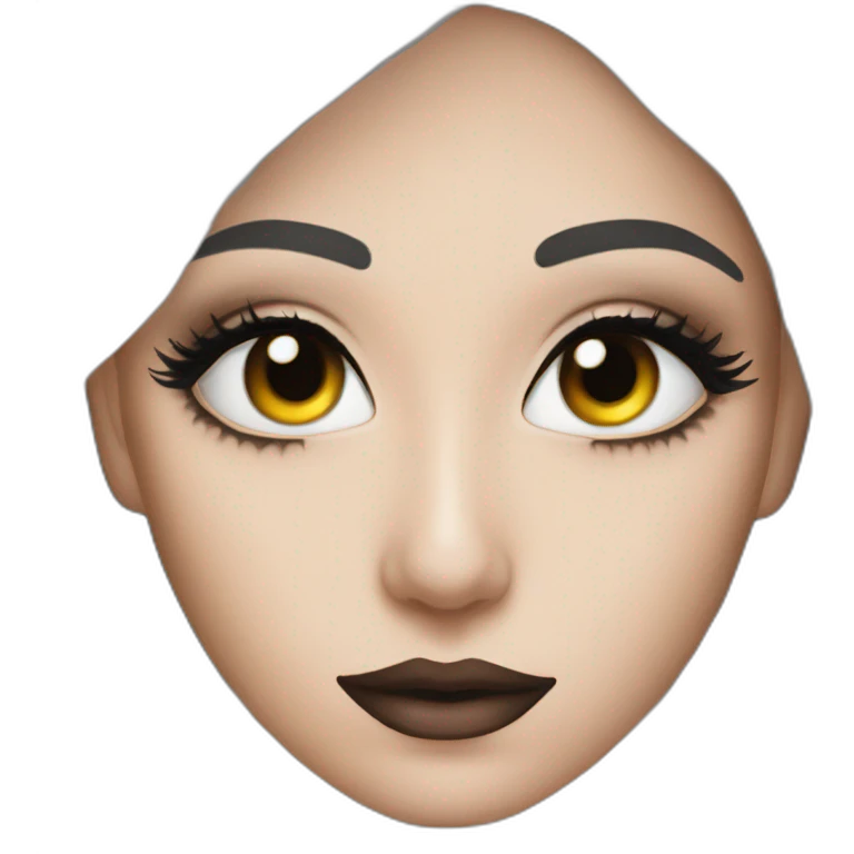 Eye shadow emoji