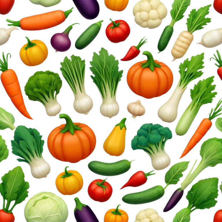 assorted vegetables emoji