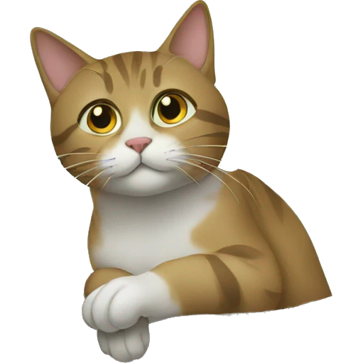 A CAT IN TREE emoji