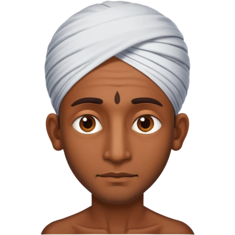 Indian skinny guy emoji