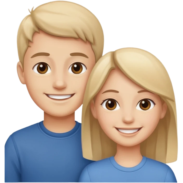 Sister brother emoji