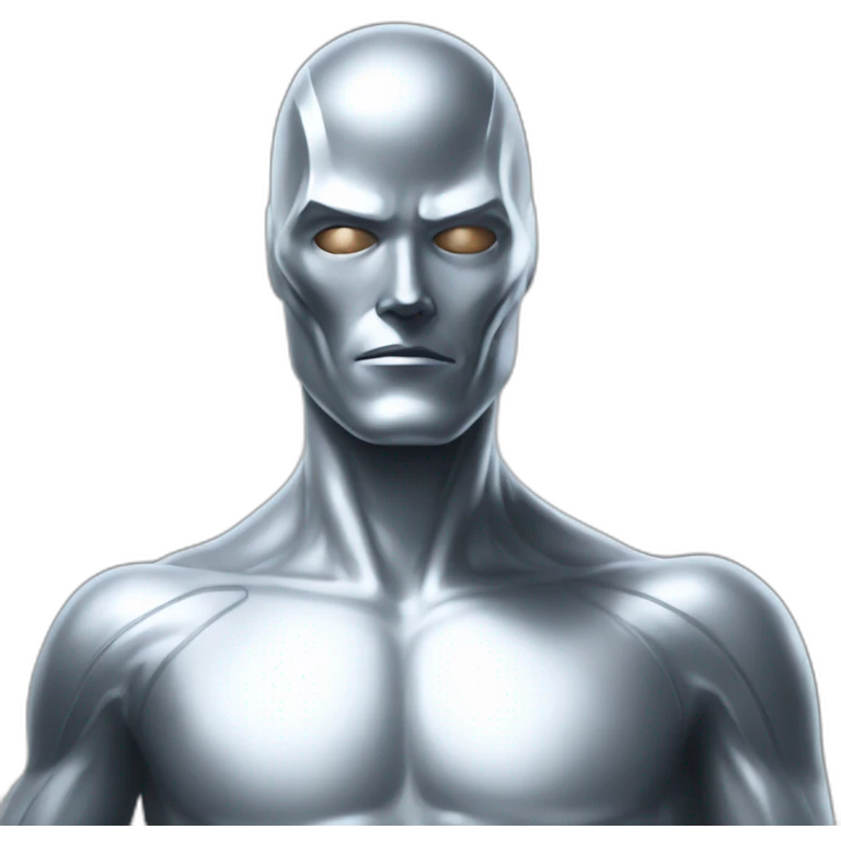 Silver surfer emoji