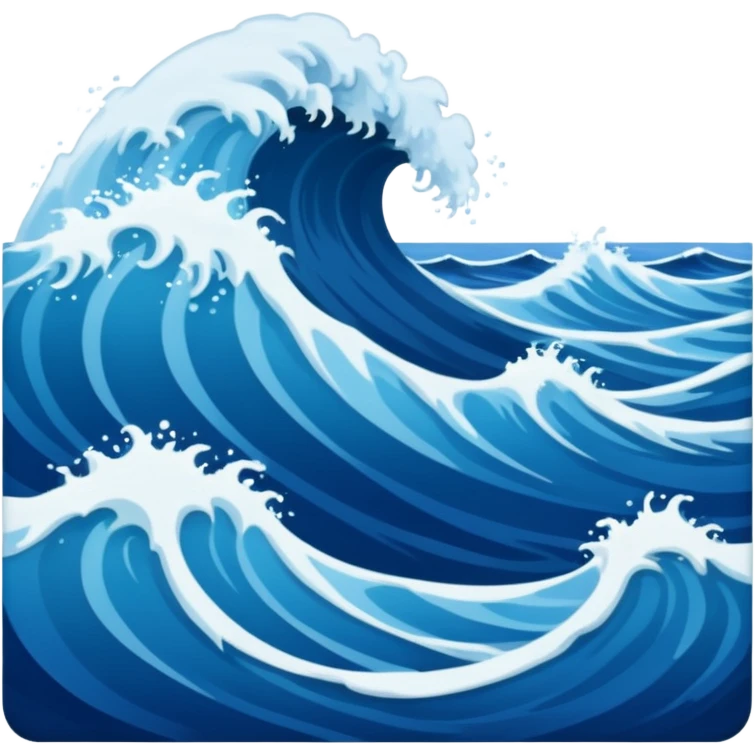 parting of the sea emoji