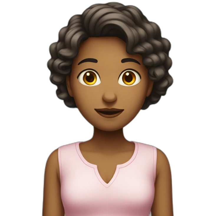 The liar girl have short lags emoji
