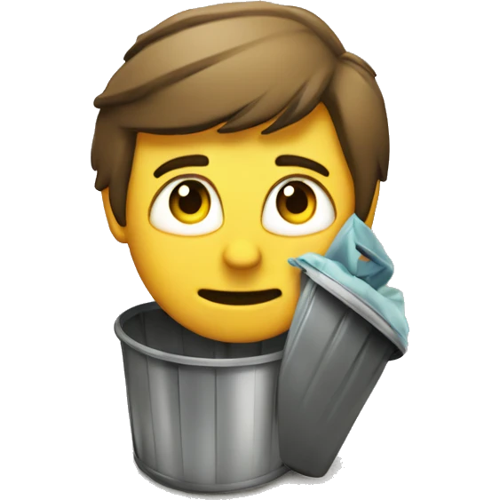 jquery in trash emoji