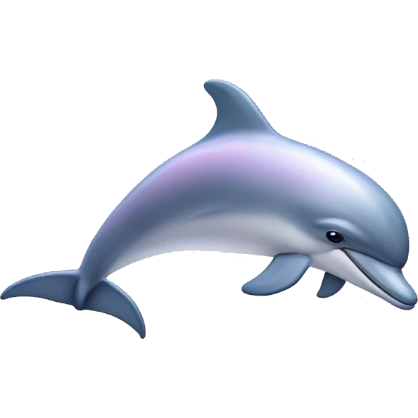 Pastel-pink-colors-dolphin emoji