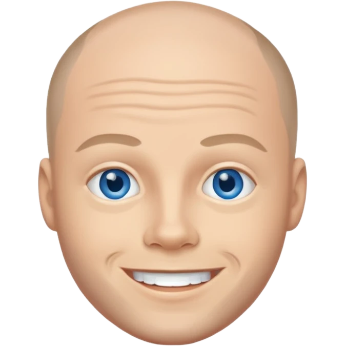 Brian Harvey with blue eyes emoji