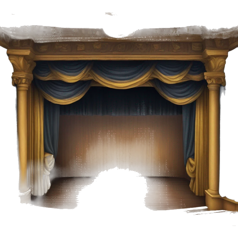 teatro tapia proscenium stage inside San Juan  emoji