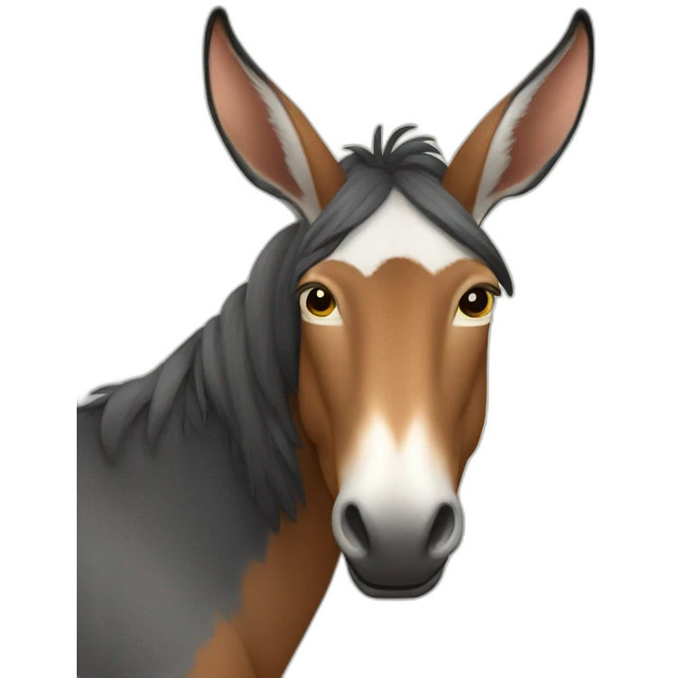 long eared mule emoji
