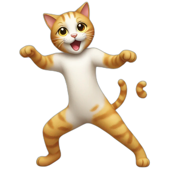 cat dancing emoji