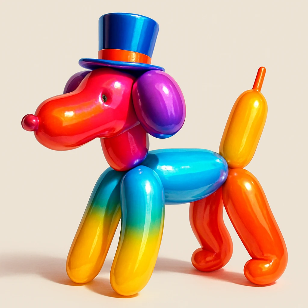 dog with tophat emoji
