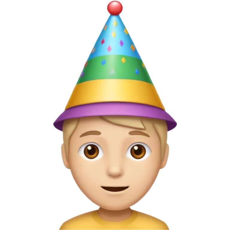 Chapeu de aniversário  emoji