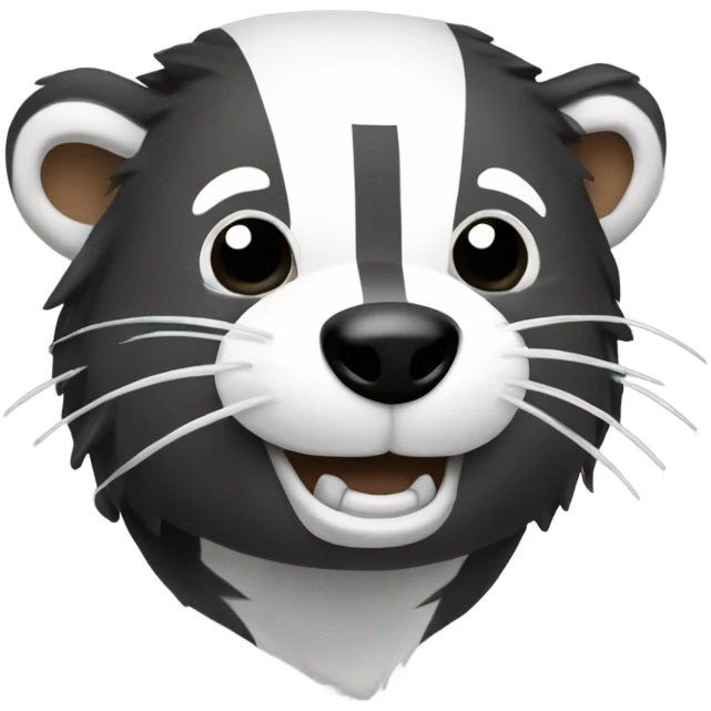 Bucky badger emoji