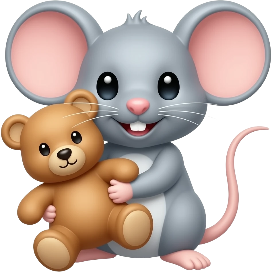 🐭🧸 emoji