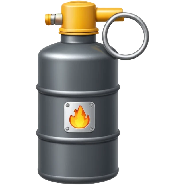 generate a realistic oil canister emoji