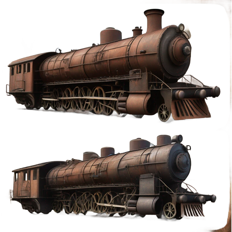 old train emoji