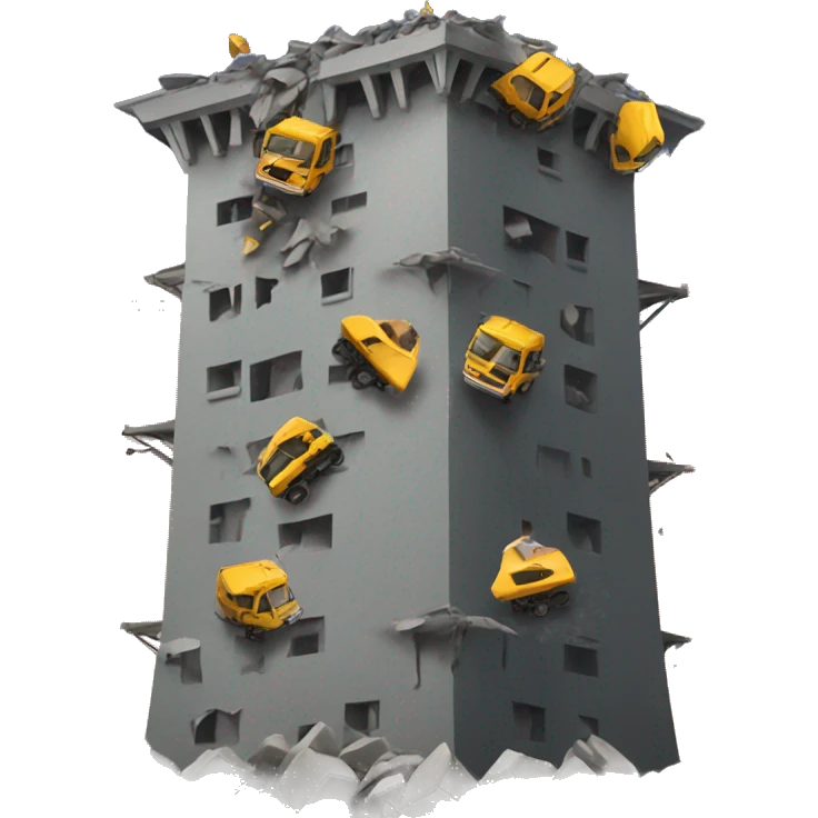 tower crash  emoji