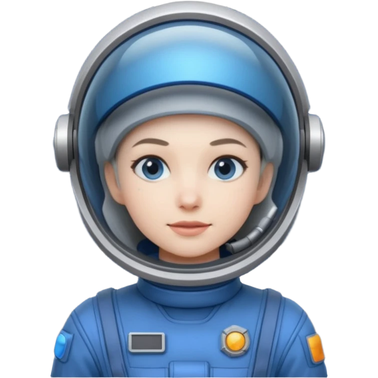 Blue-visor space mechanic emoji