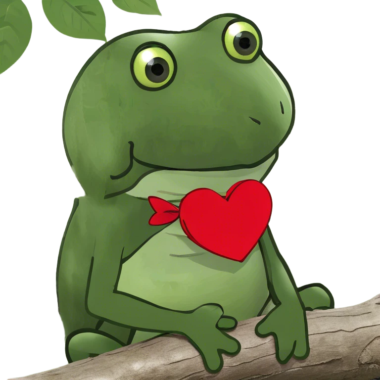 Tree in love emoji
