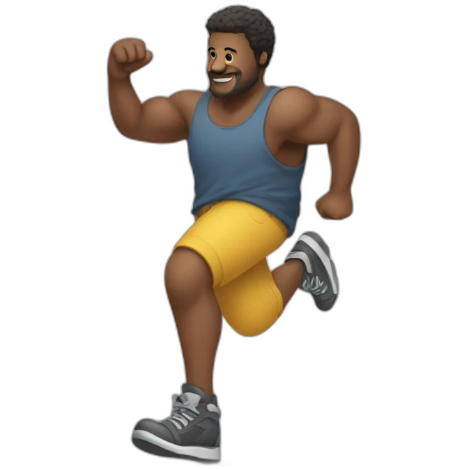 big stepper emoji