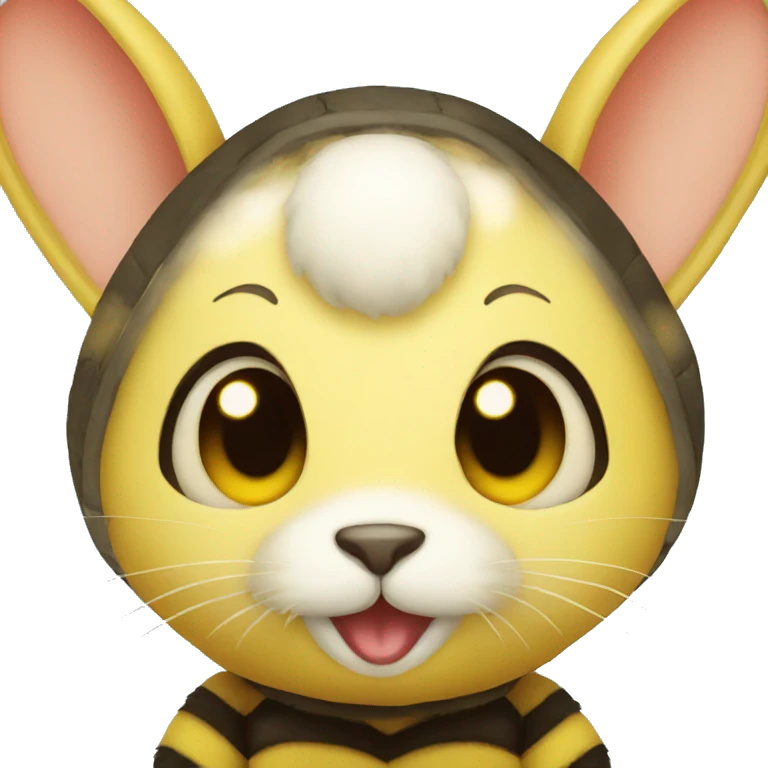 Bee bunny emoji